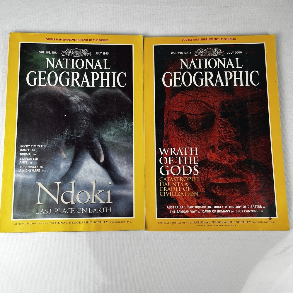 National Geographic Magazine Lot – 8 Issues‎ (1969–2000) - Picture 5 of 5